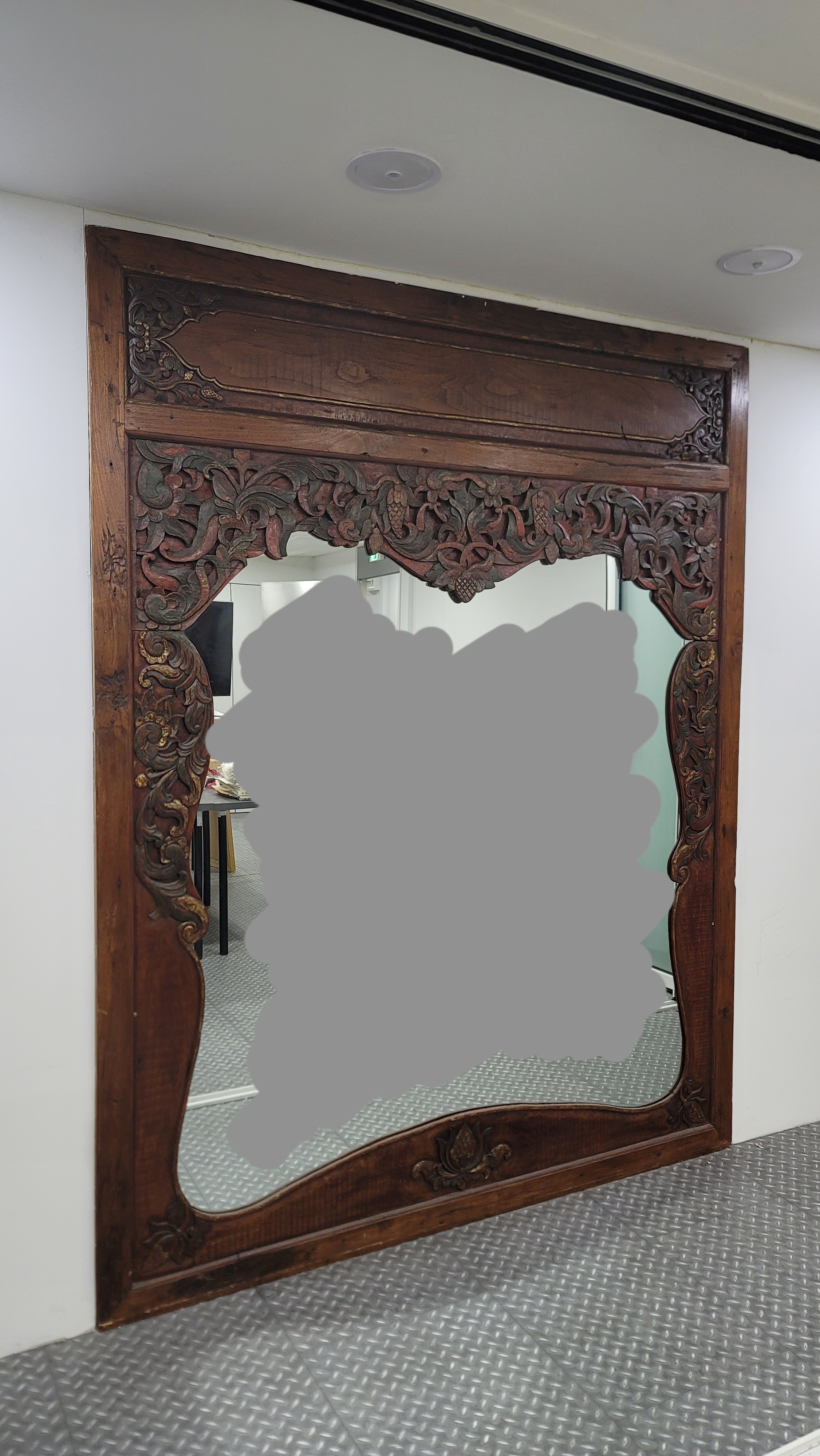 인도네시아 왕실 대형 장식거울