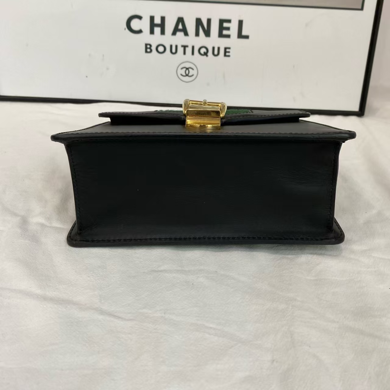 Gucci 구찌 블랙 세르비아 토트겸 크로스백 99 뉴