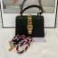 Gucci 구찌 블랙 세르비아 토트겸 크로스백 99 뉴